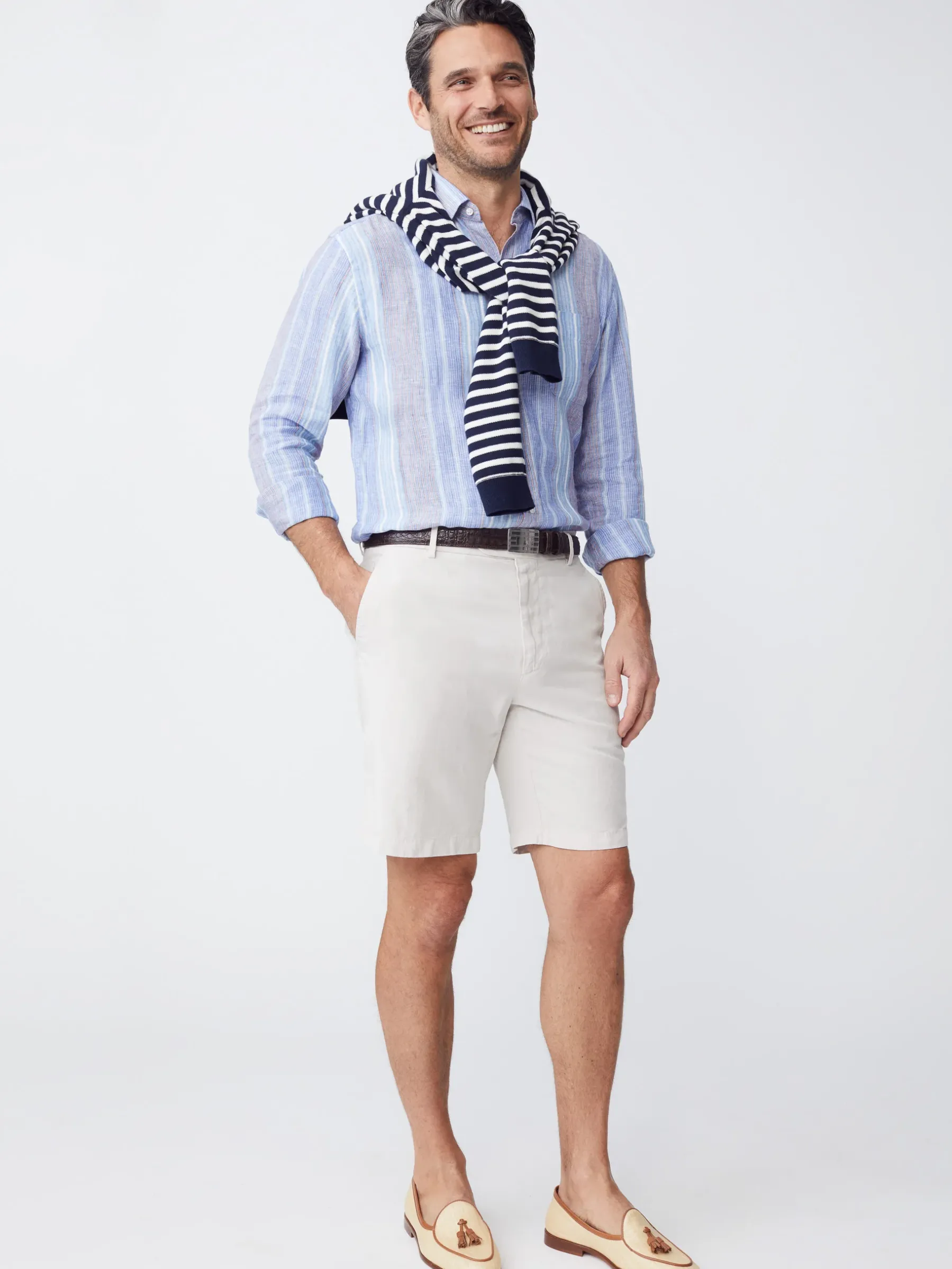 Oskar Grasscloth Loafers-J.McLaughlin Best