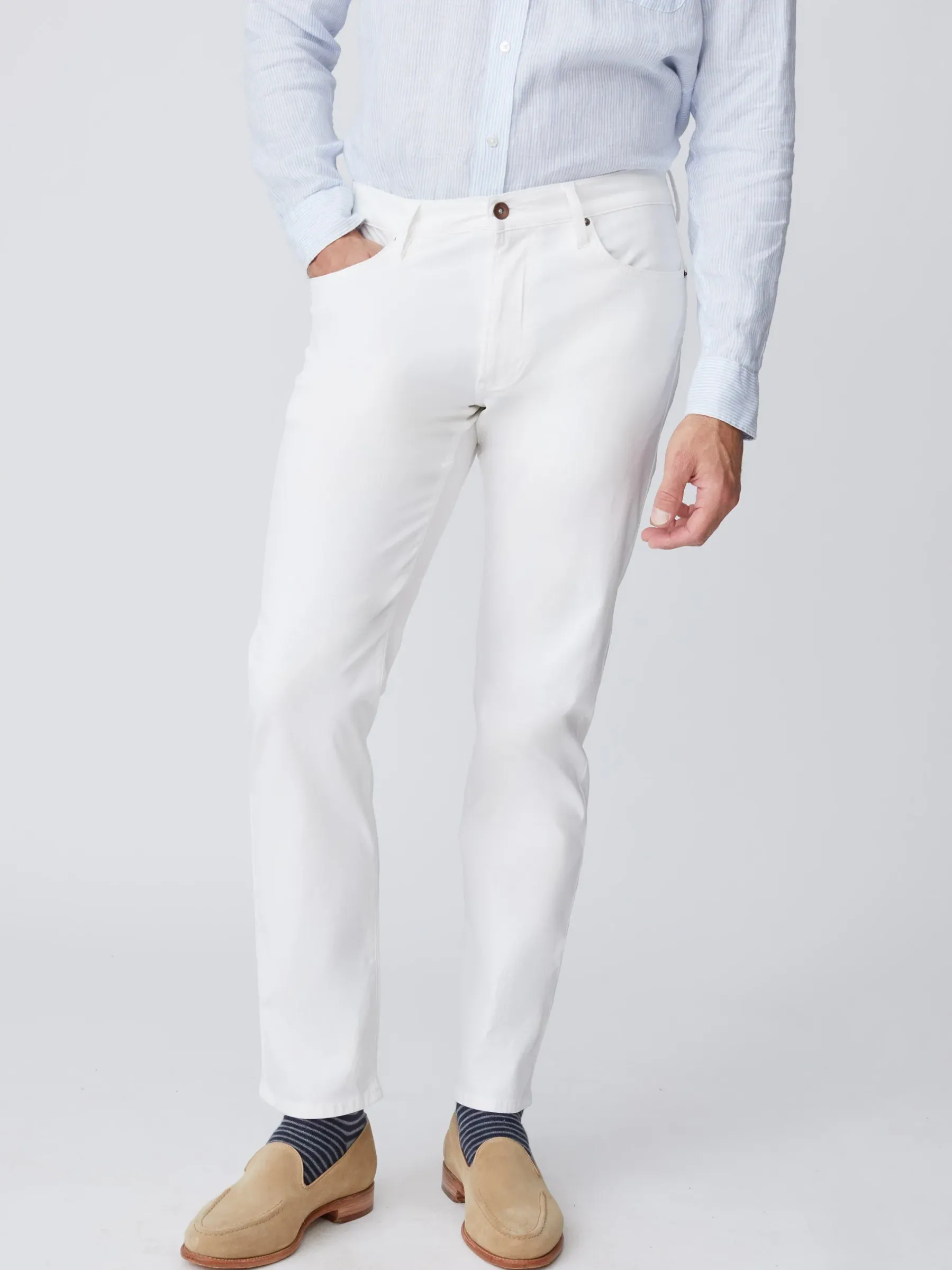 Parker 5-Pocket Straight Pants-J.McLaughlin New