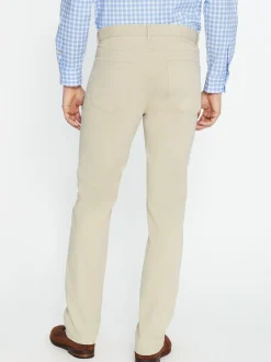 Parker 5-Pocket Straight Pants In Stretch Cotton Sateen-J.McLaughlin Fashion