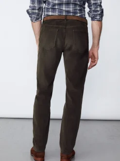 Parker 5-Pocket Straight Pants In Italian Stretch Cord-J.McLaughlin Fashion