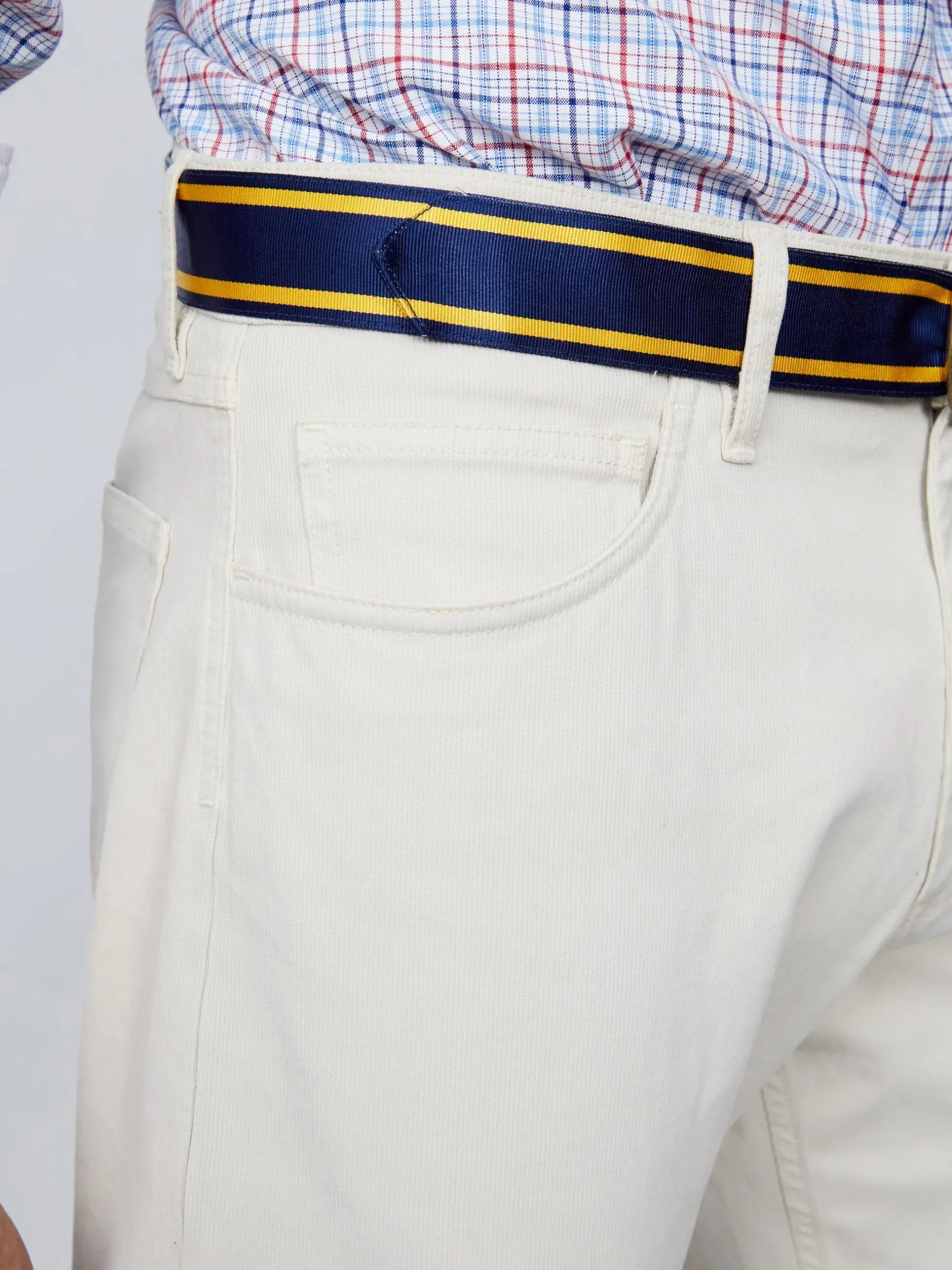 Parker 5-Pocket Straight Pants In Italian Stretch Bedford Cord-J.McLaughlin Outlet