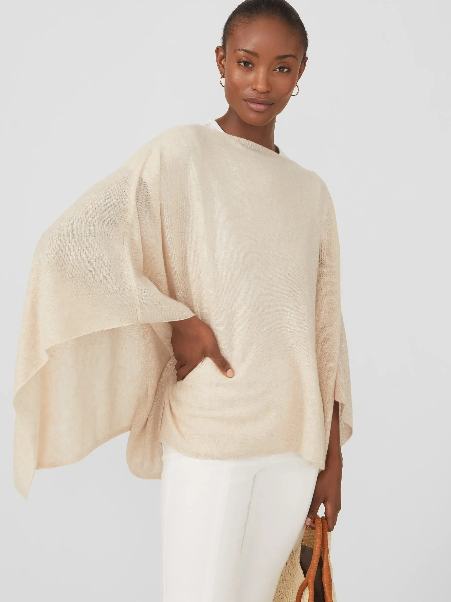Rale Cashmere Poncho-J.McLaughlin Best