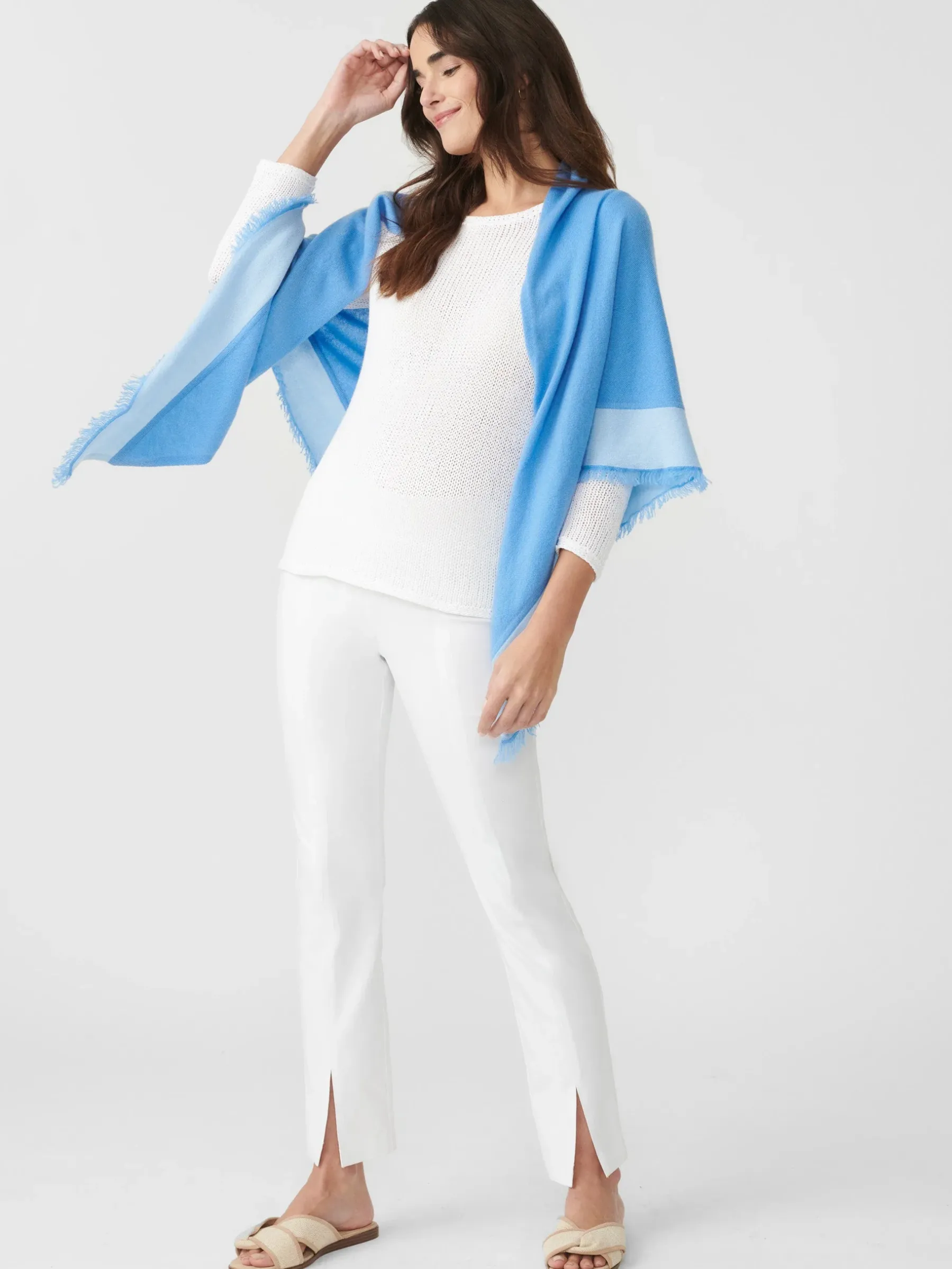 Rochelle Cashmere Wrap-J.McLaughlin Hot