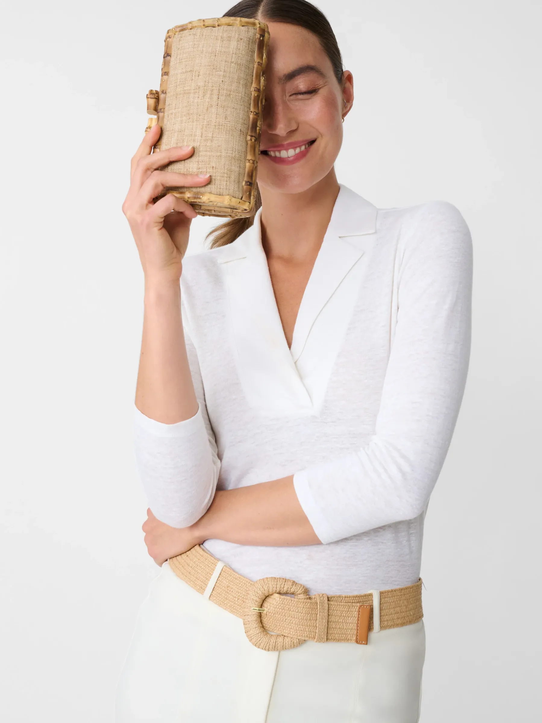 Romeo Linen Shirt-J.McLaughlin Outlet