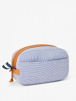 Shawn Seersucker Dopp Kit In Stripe-J.McLaughlin Outlet