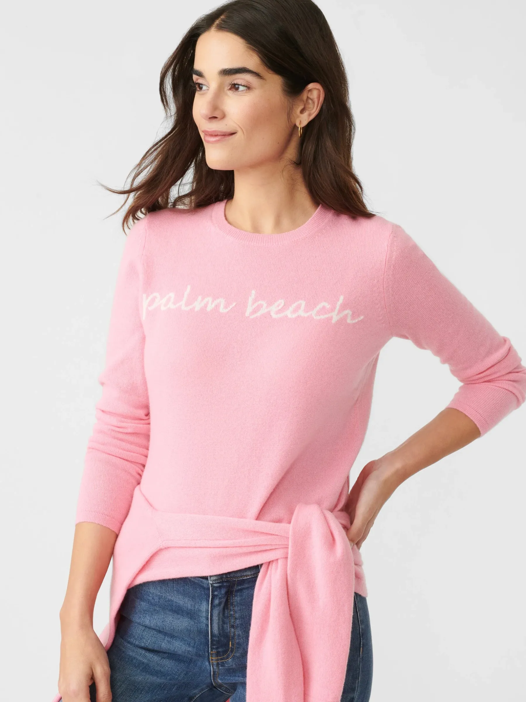 Shield Cashmere Sweater In Palm Beach-J.McLaughlin Best
