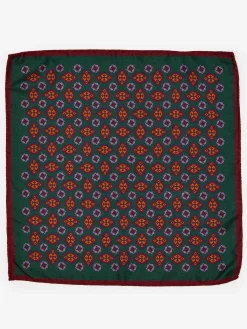 Silk Pocket Square In Foulard-J.McLaughlin Discount