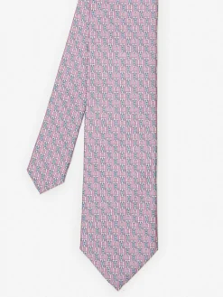 Silk Tie In Linked Chain-J.McLaughlin Hot