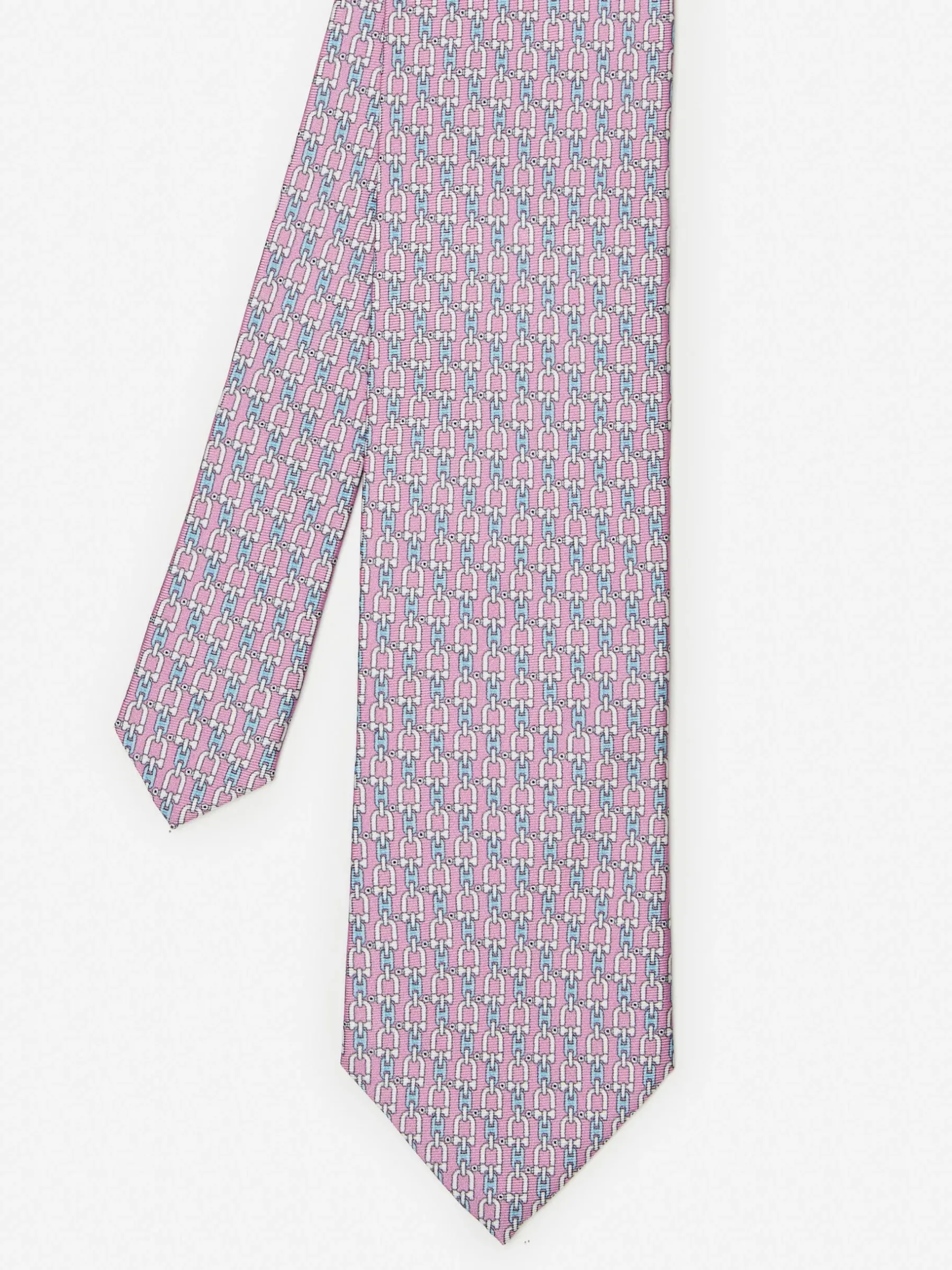 Silk Tie In Linked Chain-J.McLaughlin Hot