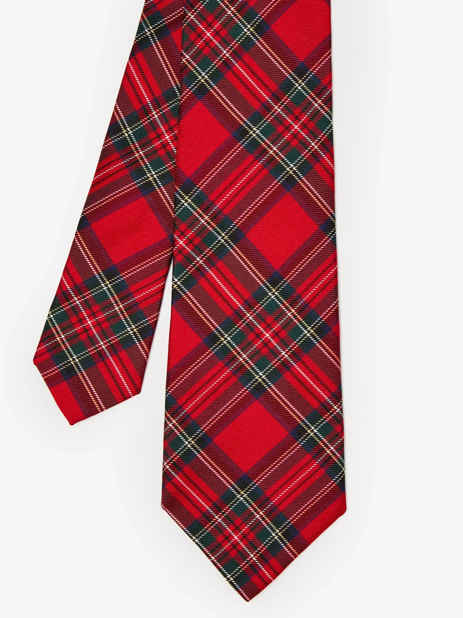 Silk Tie In Plaid-J.McLaughlin Sale