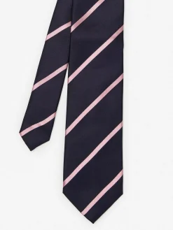 Silk Tie In Stripe-J.McLaughlin Online