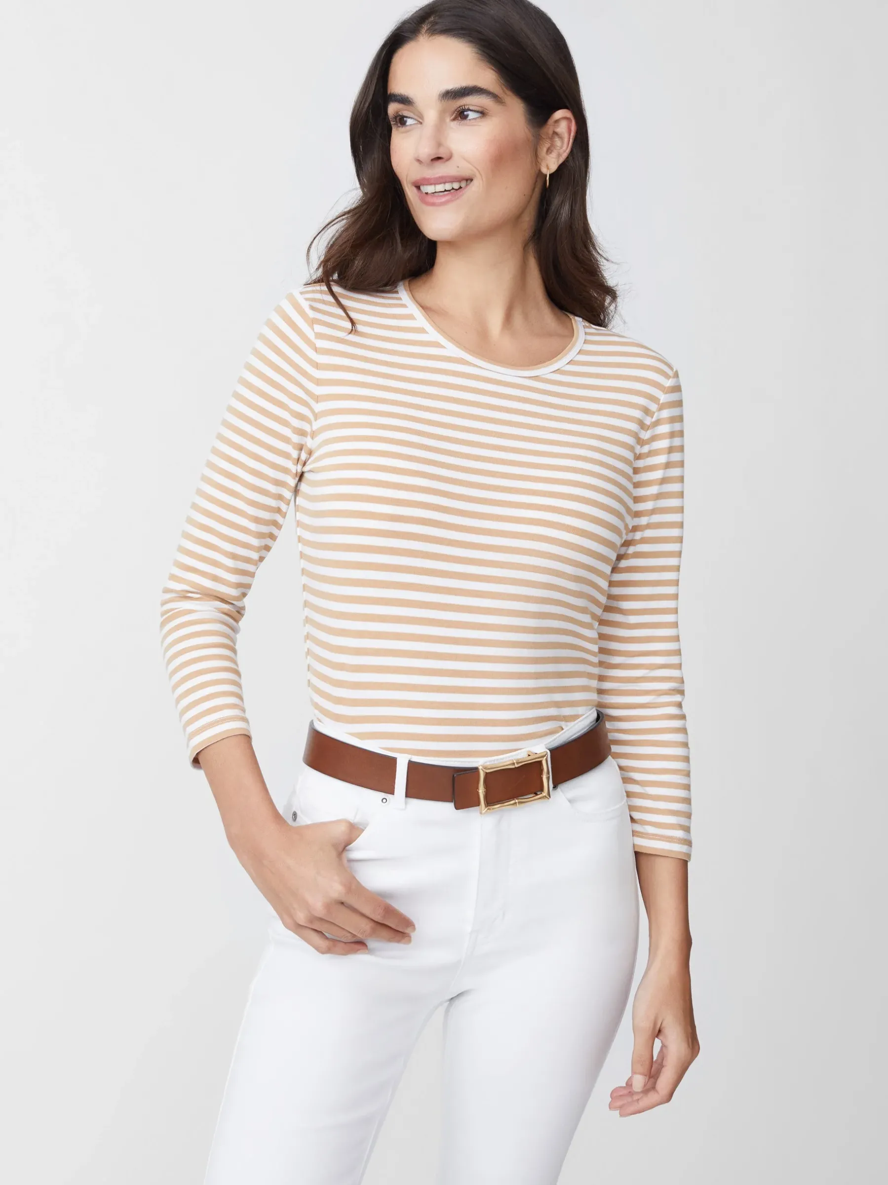Sinclair Tee In Stripe-J.McLaughlin New