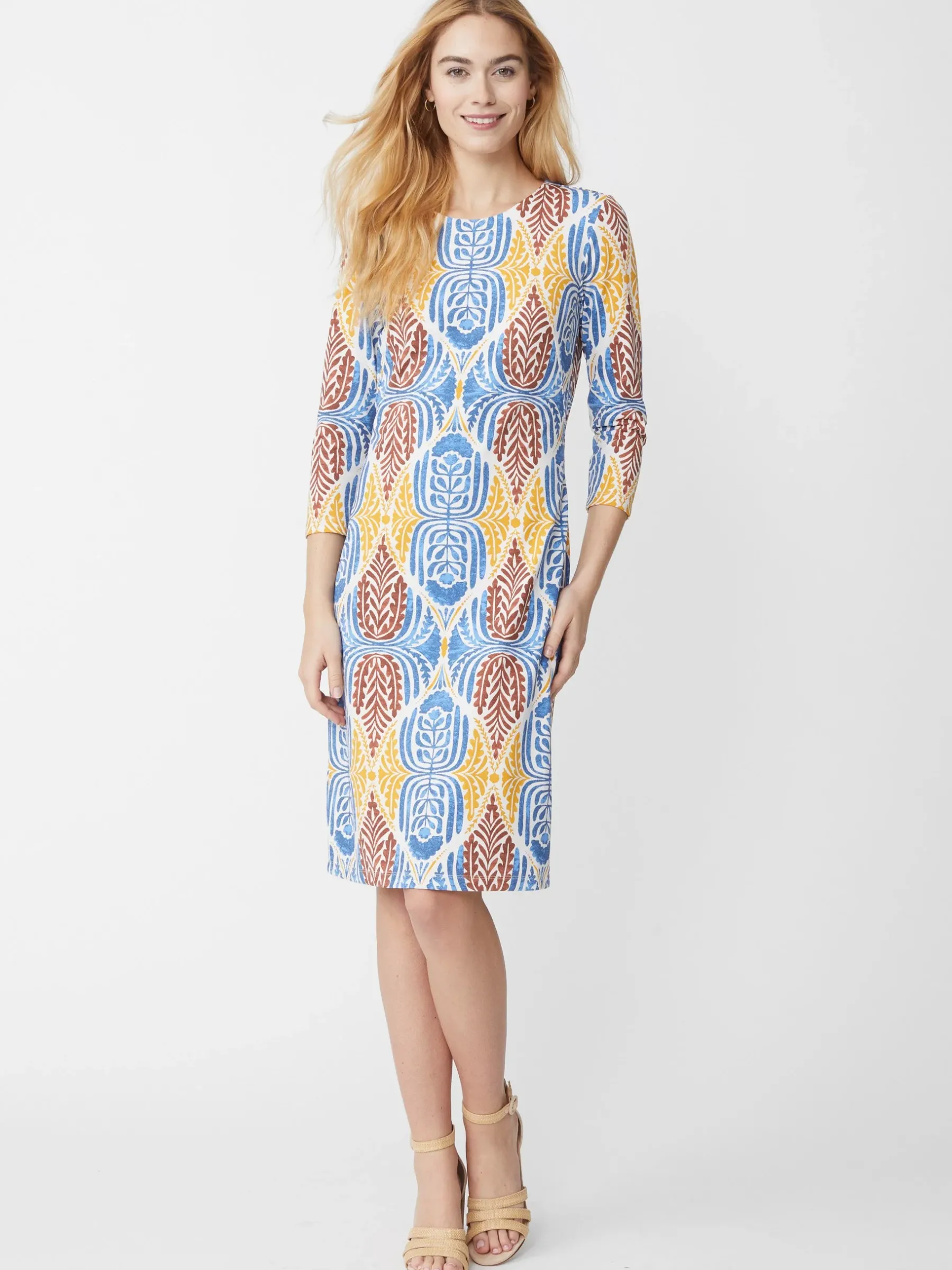 Sophia Dress In Carriage House Floral-J.McLaughlin Online