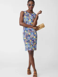 Sophia Sleeveless Dress In Bay Breeze-J.McLaughlin New
