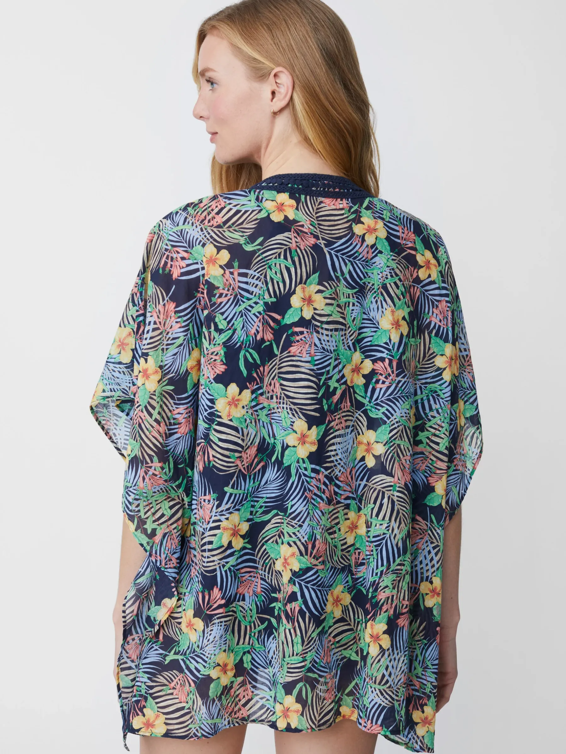 Sunset Cover Up In Bay Breeze-J.McLaughlin Hot