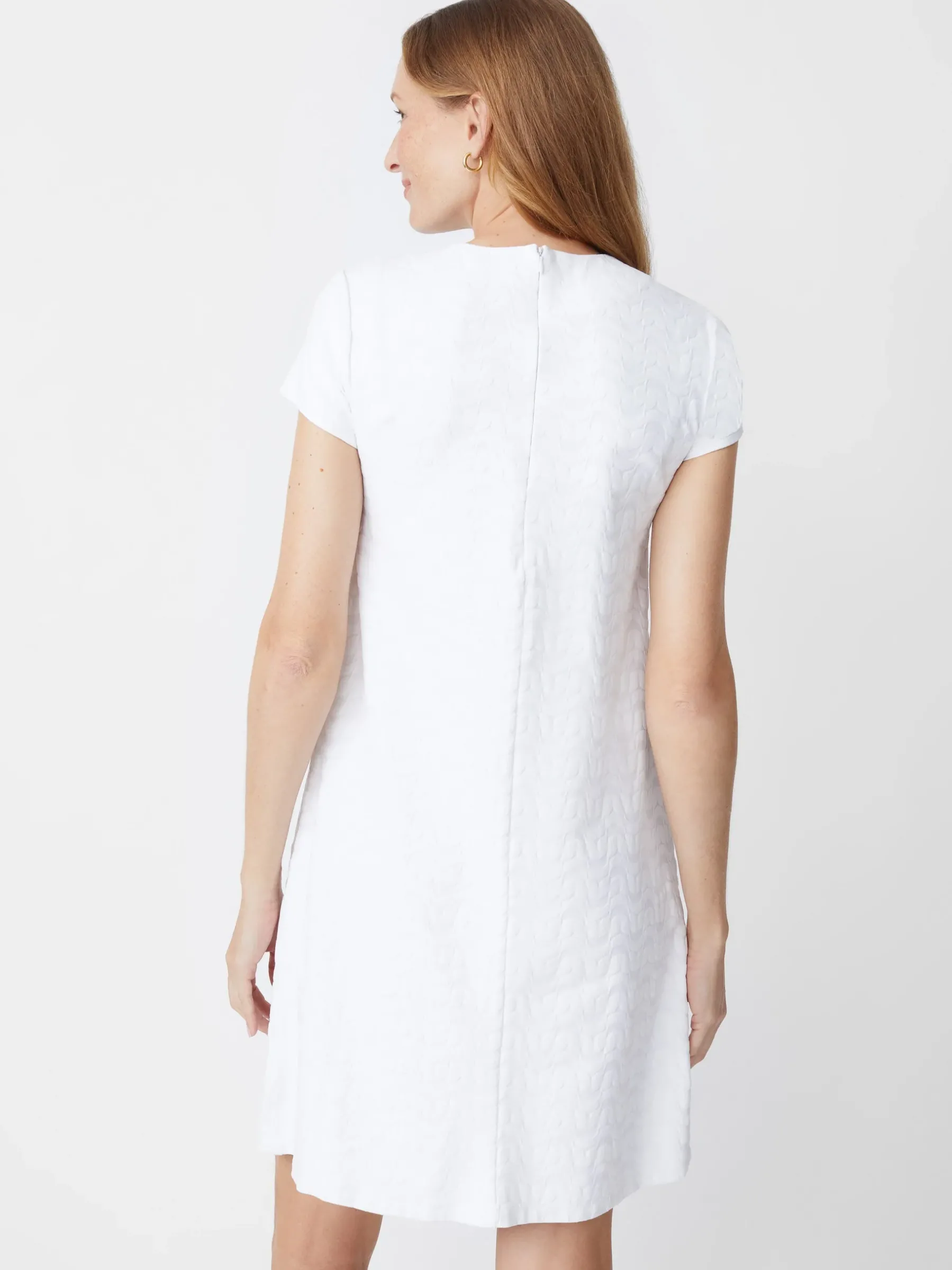 Swing Dress In Deco Tulip Jacquard-J.McLaughlin Hot