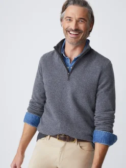 Tate Cashmere Sweater In Birdseye-J.McLaughlin Best