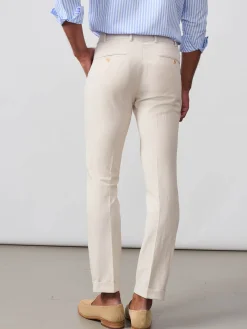 Taylor Straight-Fit Pants In Linen Blend-J.McLaughlin Discount