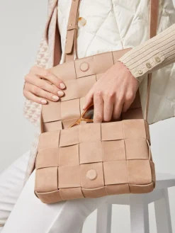 Una Woven Suede Crossbody-J.McLaughlin Hot