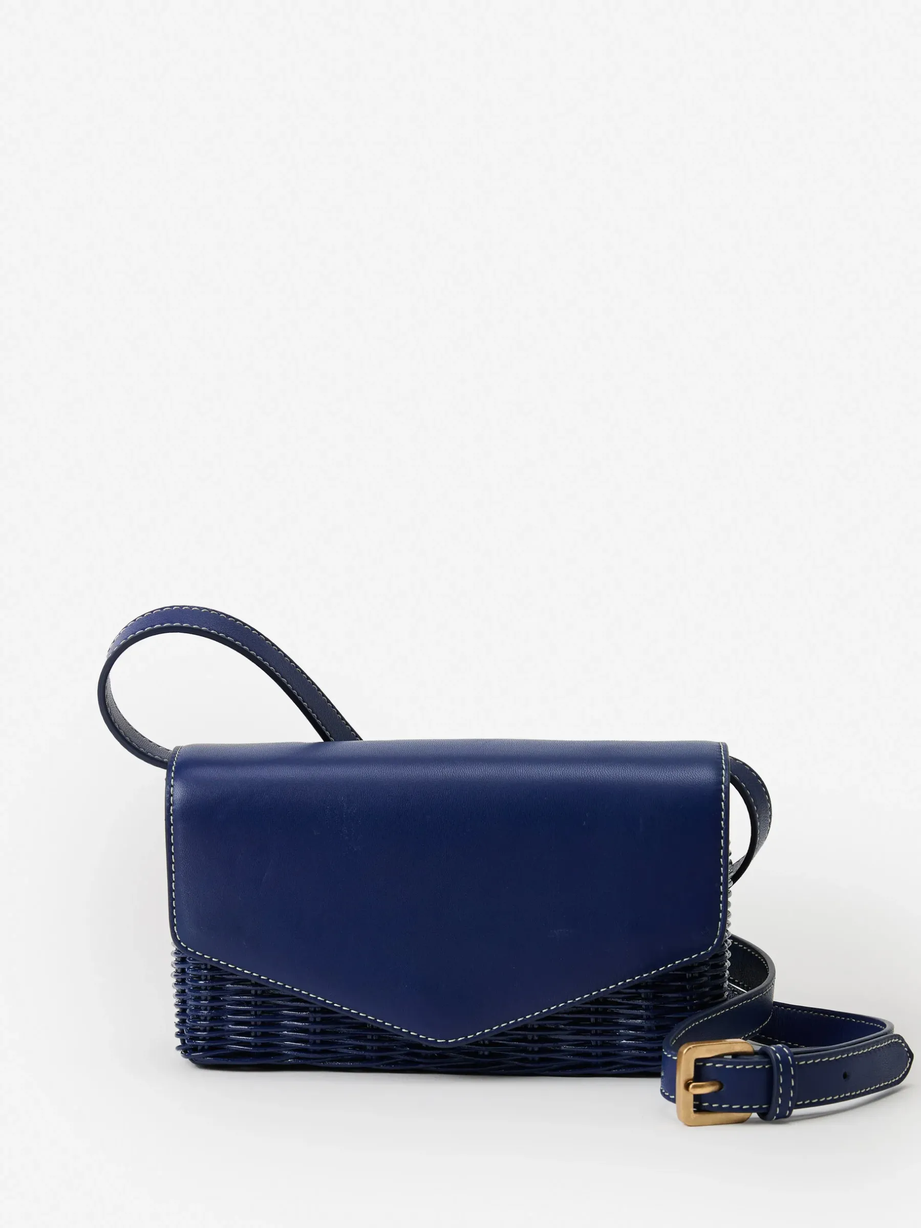 Wallis Wicker Crossbody-J.McLaughlin Online