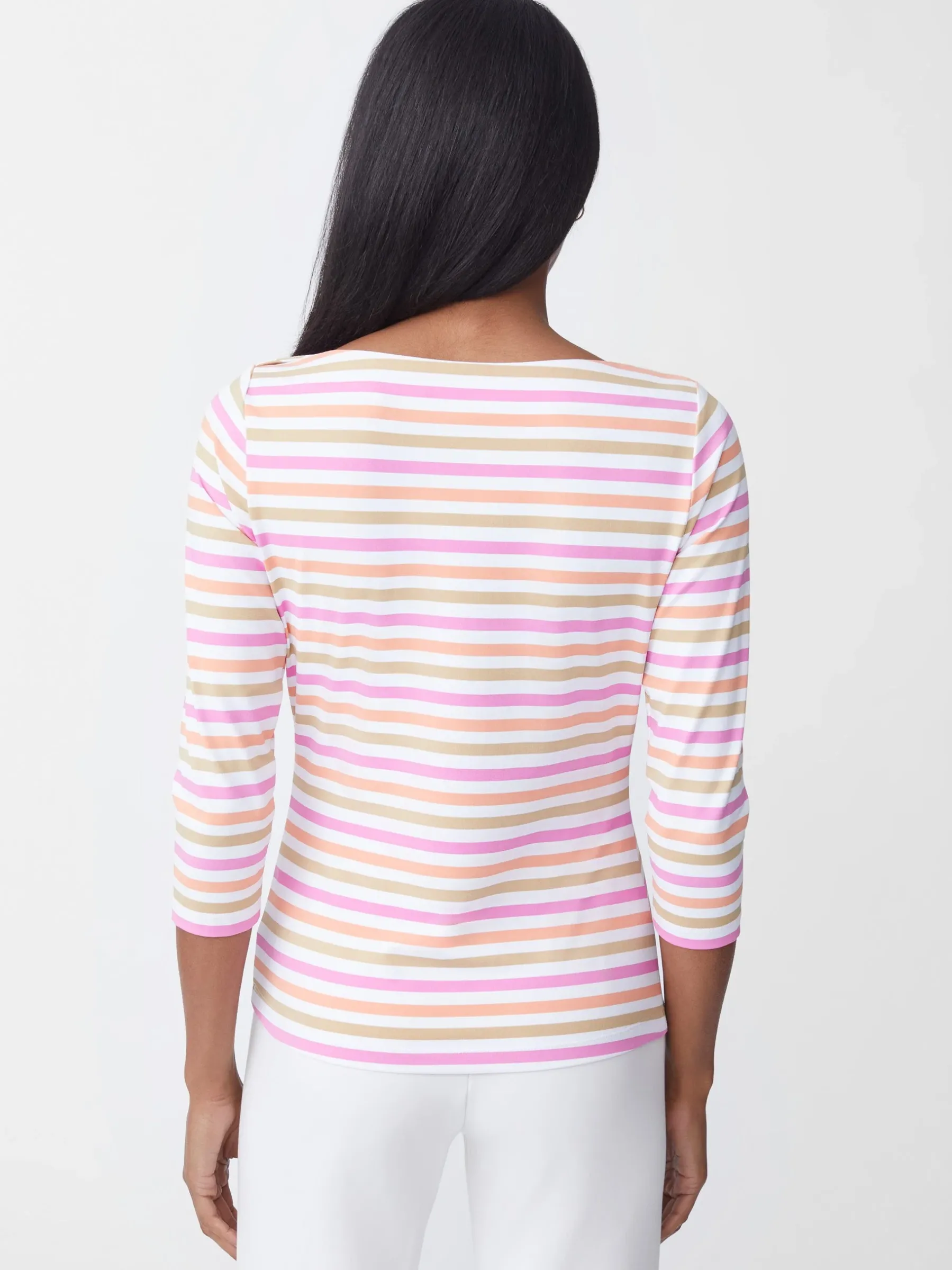 Wavesong Tee In Bangle Multi Stripe-J.McLaughlin Clearance