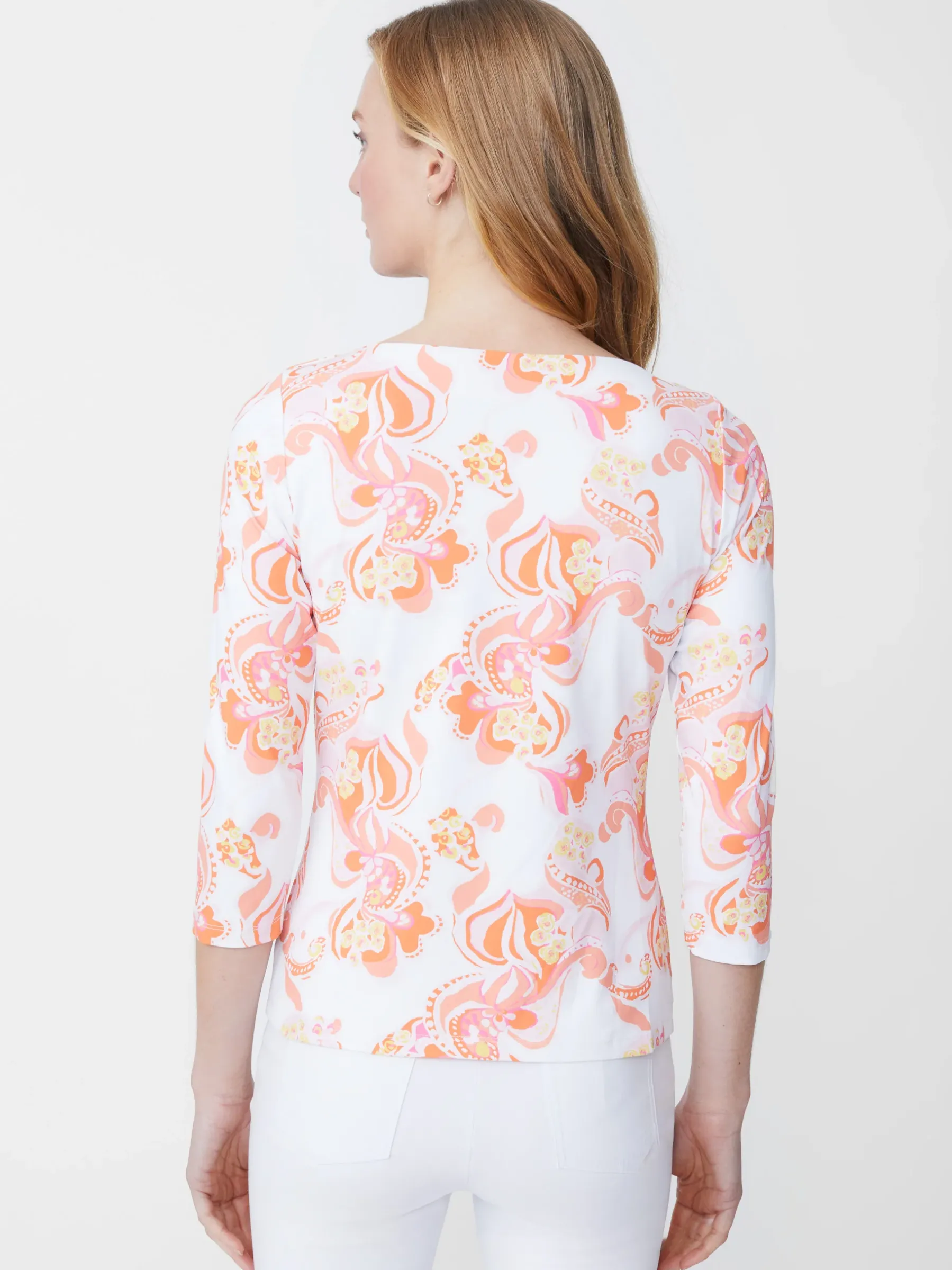 Wavesong Tee In Trinidad Abstract-J.McLaughlin New