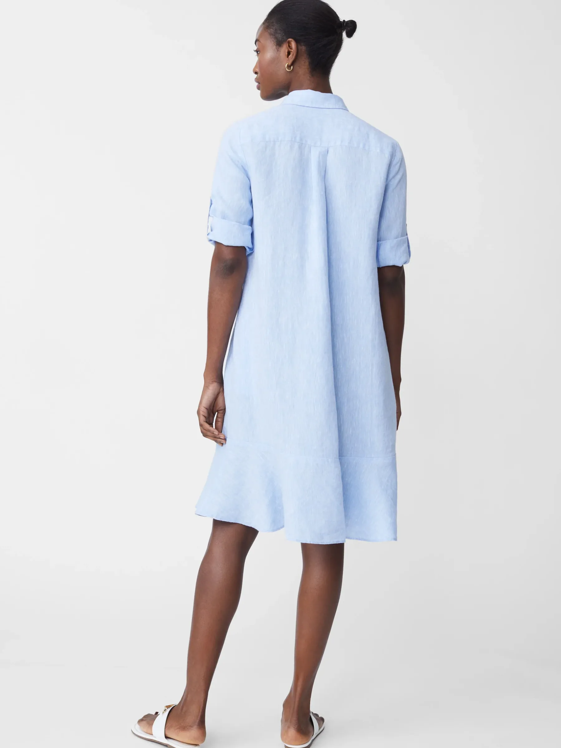 Wellesley Linen Dress-J.McLaughlin Fashion