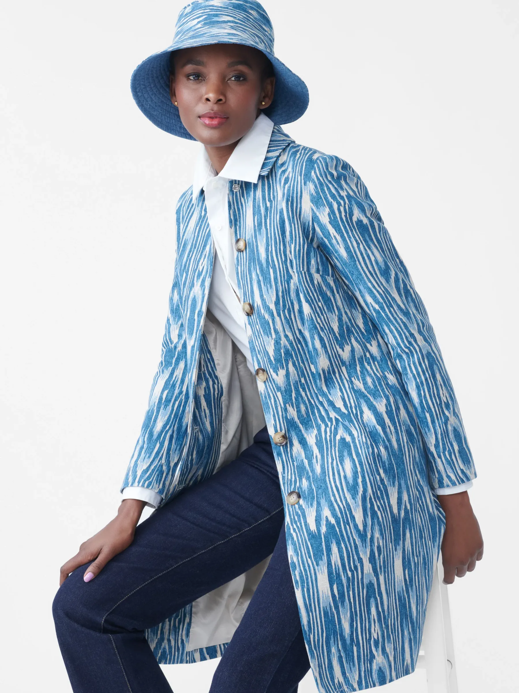 Wellington Coat In Beau Bois-J.McLaughlin Sale